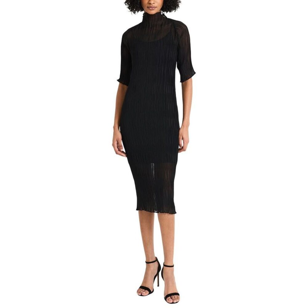 Luxely Womens  Midi Dress, Grey